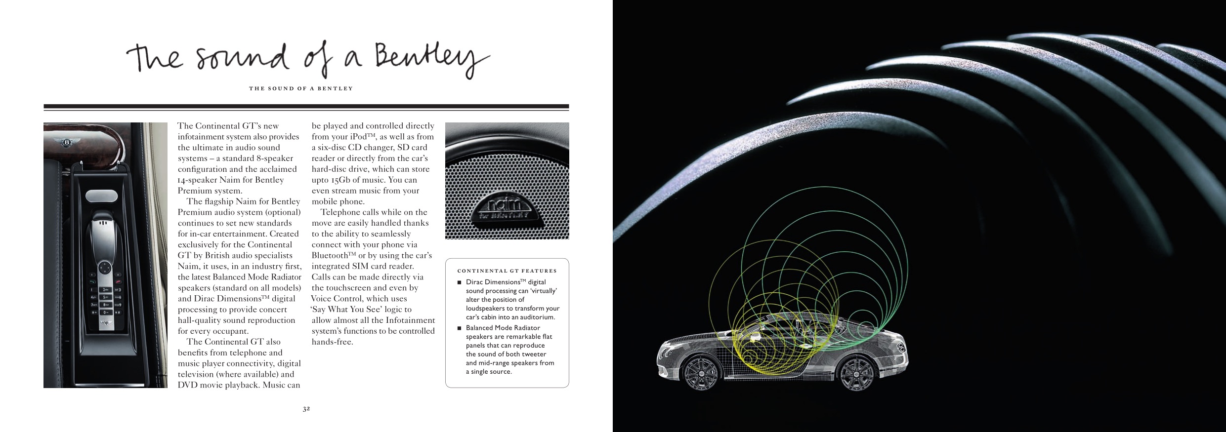 2011 Bentley Continental GT Brochure Page 11
